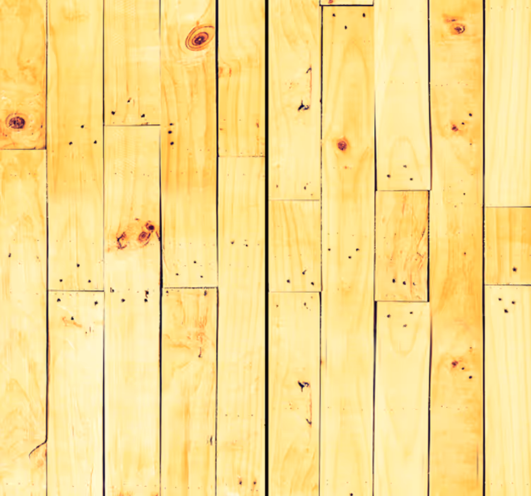 Papier peint bois inspiration de planches rustiques - TenStickers