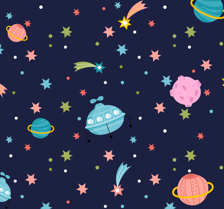 Papier peint étoiles espace céleste - TenStickers
