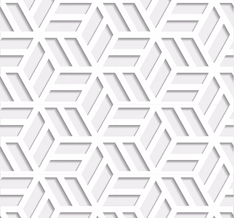 Papier peint formes géometriques treillis géométrique - TenStickers