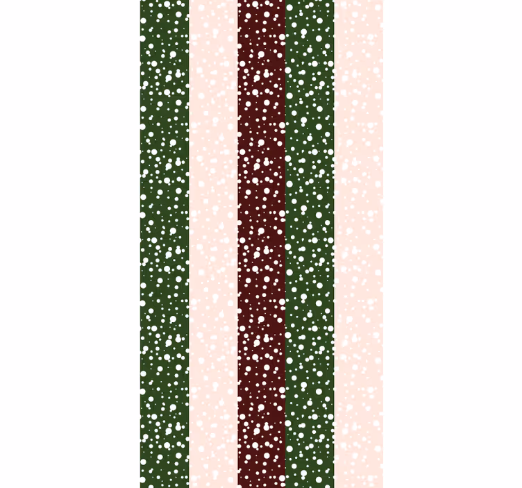 Papier peint rayures motif à pois rayé - TenStickers