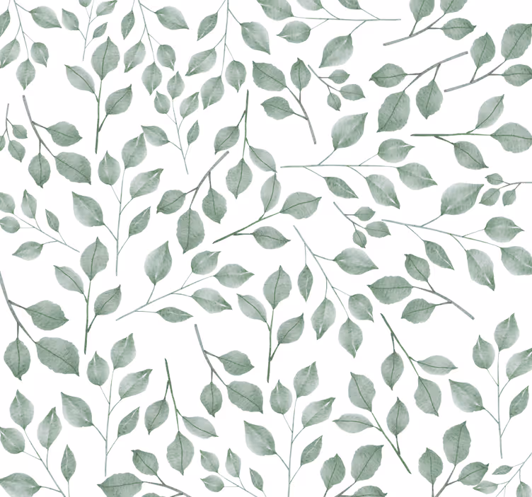Papier peint feuillage motif feuillage - TenStickers