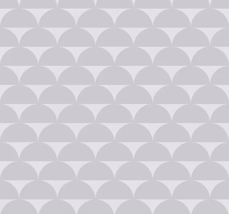 Papier peint formes géometriques motif festonné - TenStickers