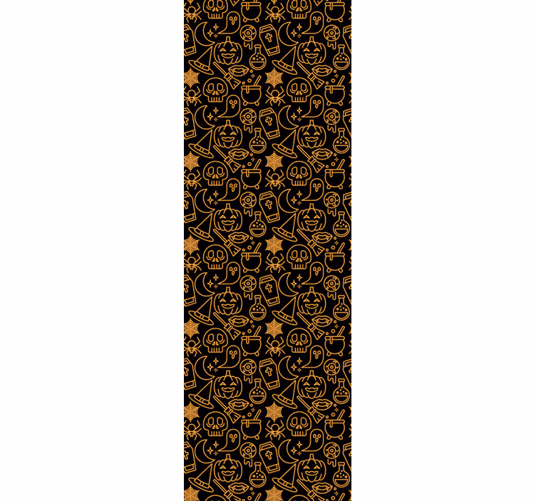 Papier peint halloween images effrayantes de la saison - TenStickers