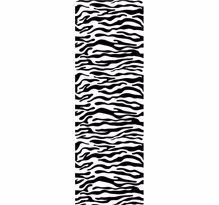 Papier zèbre motif à rayures zébrées - TenStickers