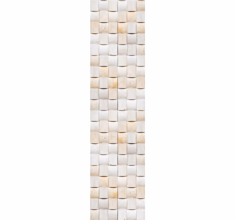 Papier peint motif effet mosaïque - TenStickers