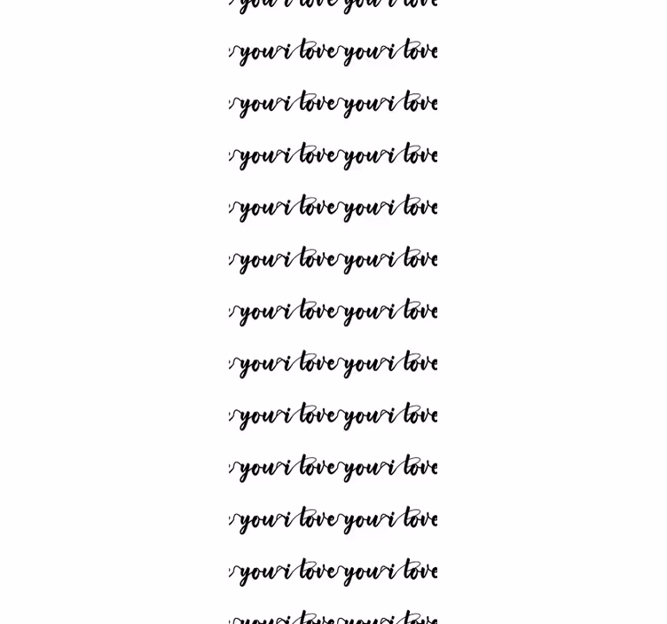 Papier peint texte aime ta vie - TenStickers