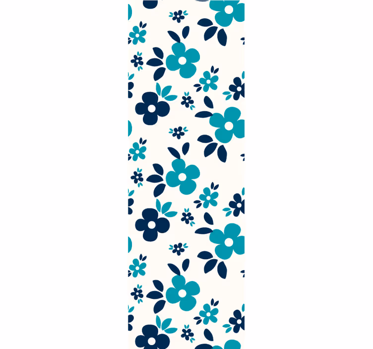 Papier peint chambre bébé conception de pépinière florale - TenStickers