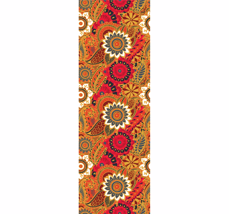 Papier peint ornemental inspiré du mandala - TenStickers
