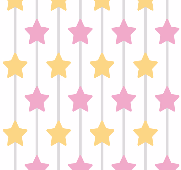Papier peint chambre bébé sommeil étoilé du nourrisson - TenStickers