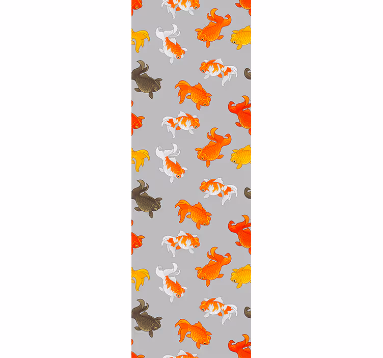 Papier peint poissons motif aquatique - TenStickers