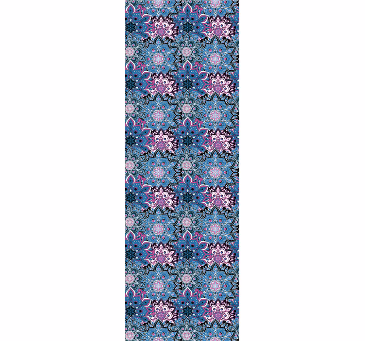 Papier peint ornemental détail du motif de mandala - TenStickers