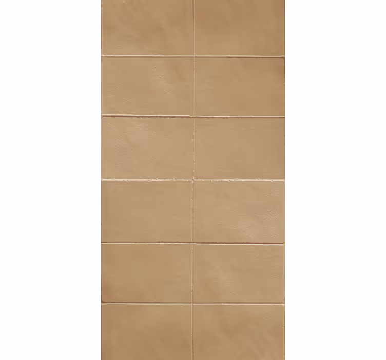 Papier peint briques effet carrelage lisse - TenStickers