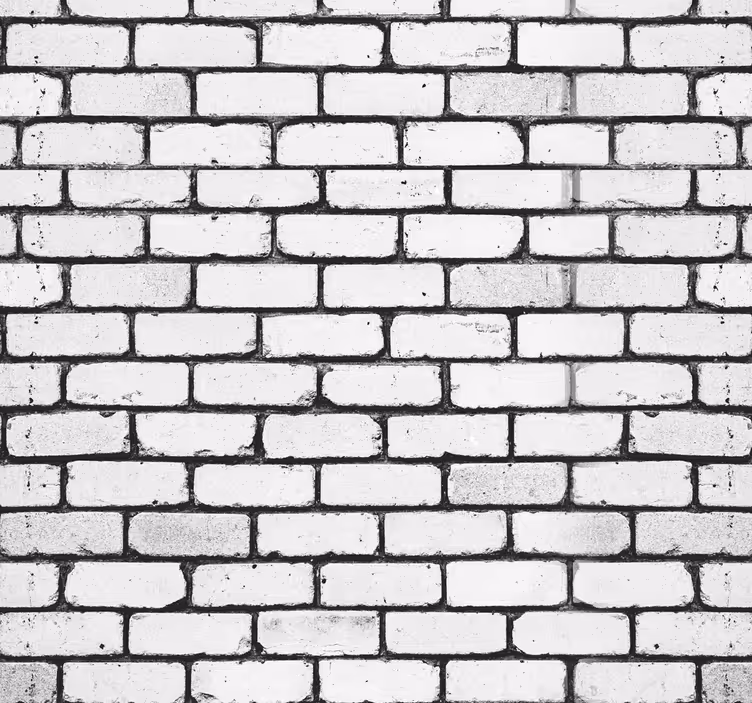 Papier peint briques maçonnerie simplifiée - TenStickers