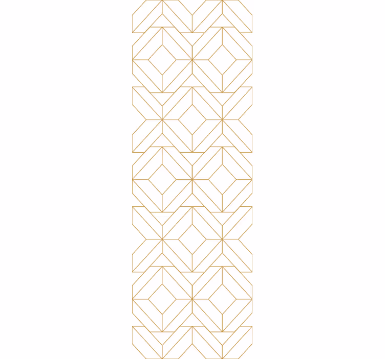 Papier peint formes géométriques design cubes - TenStickers