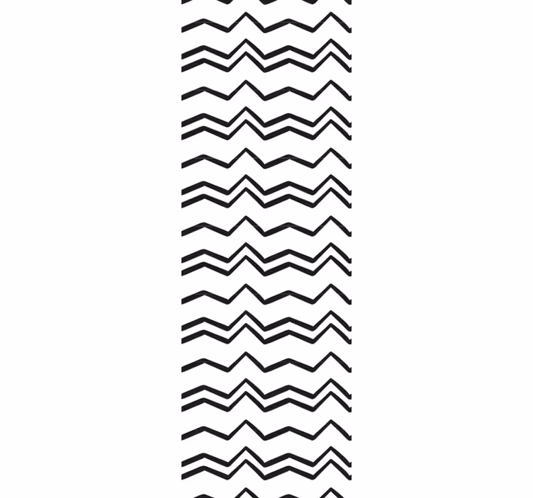 Papier peint formes géometriques zigzag géométrique - TenStickers