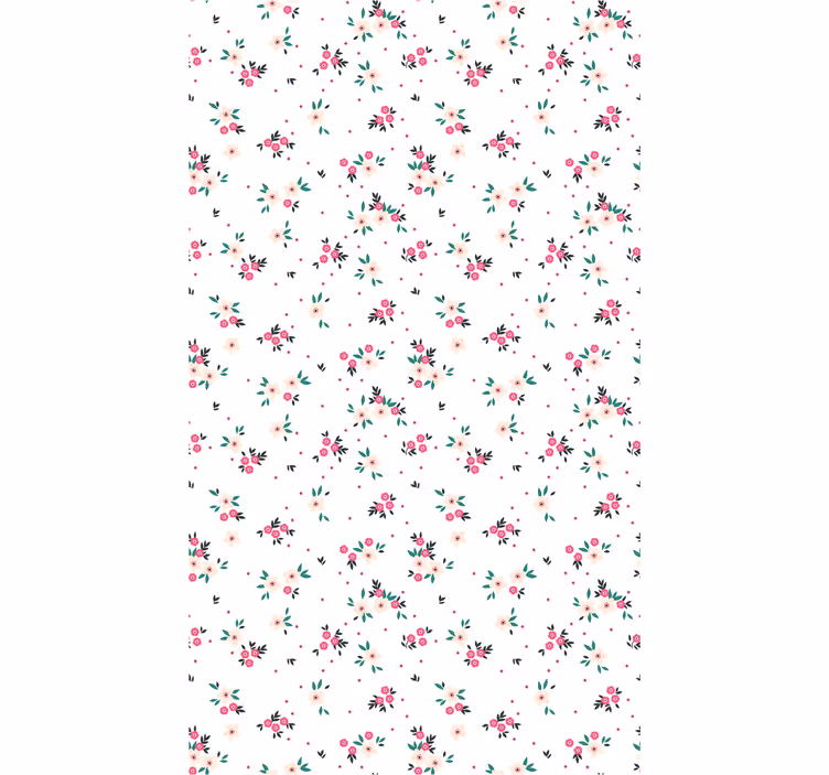 Papier peint floral affichage de bouquets de fleurs - TenStickers
