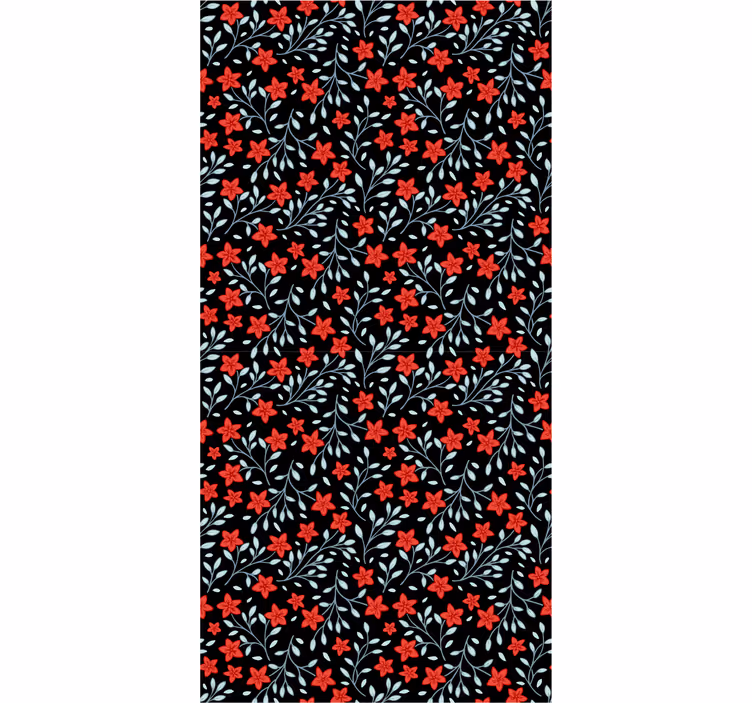 Papier peint fleuri tapisserie florale - TenStickers