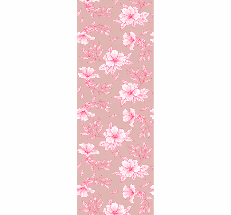 Papier peint floral exposition de fleurs - TenStickers