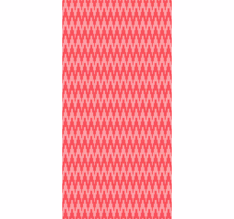 Papier peint formes géometriques motif pied de poule - TenStickers