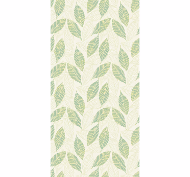 Papier peint feuillage ambiance feuillue - TenStickers