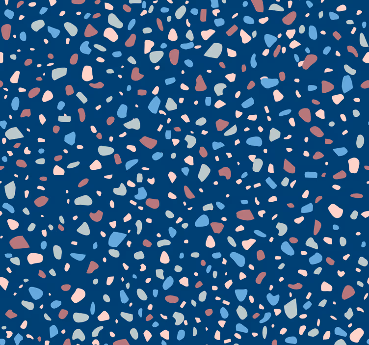 Papier peint texture imitation de terrazzo - TenStickers