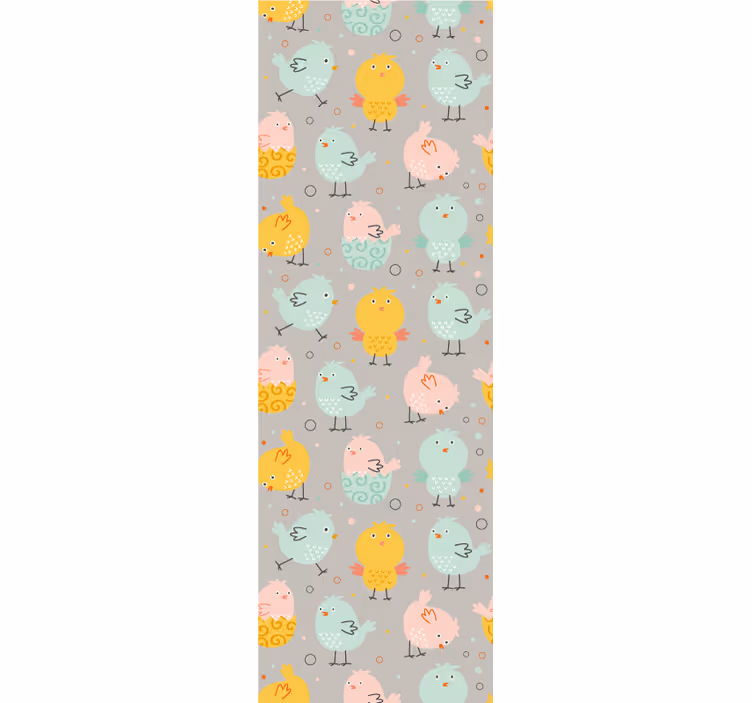 Papier peint animaux motif d'oiseau gazouillant - TenStickers