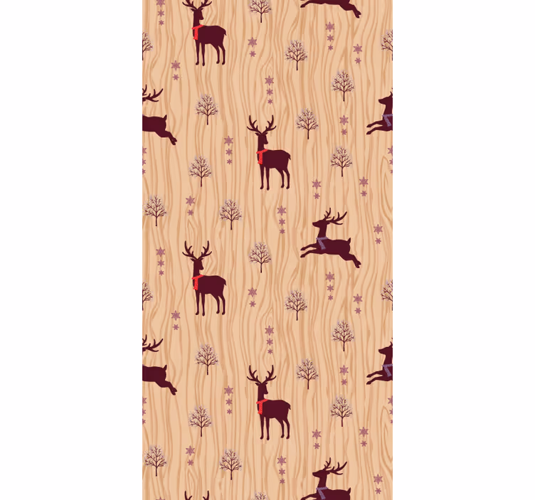 Papier peint animaux faune forestière rustique - TenStickers