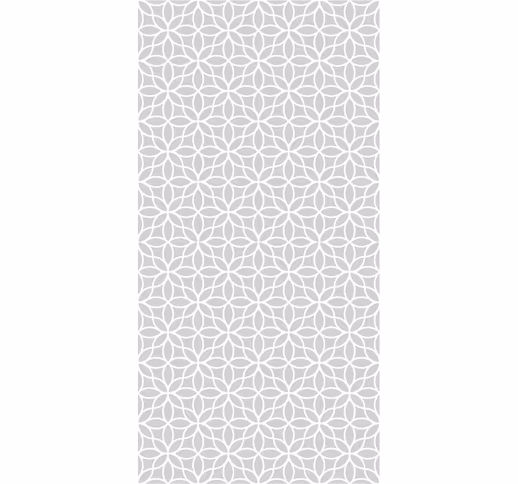 Papier peint formes géometriques pétales géométriques - TenStickers