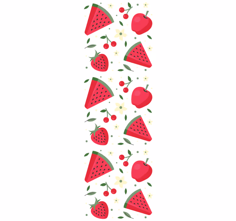 Papier peint nature motif de fruits - TenStickers