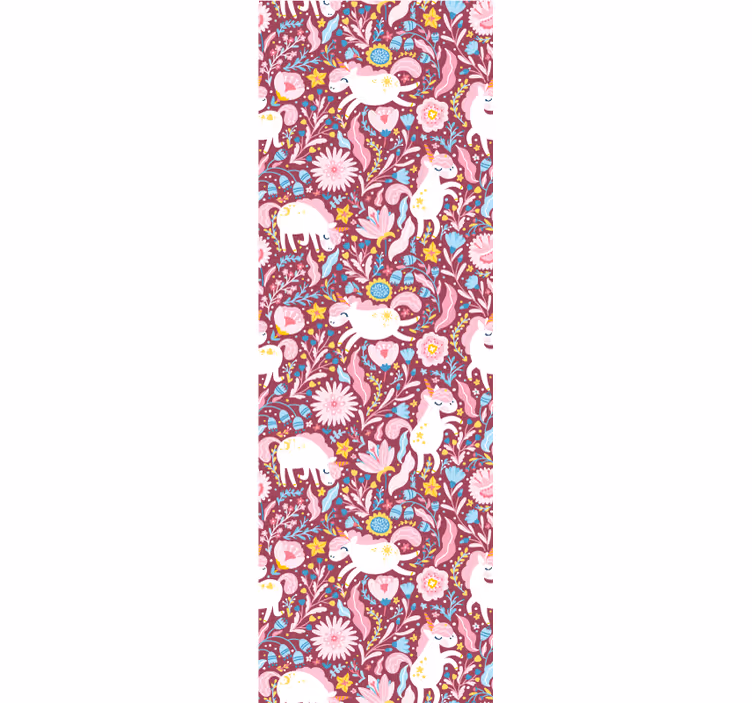 Papier peint animaux motif alpaga ludique - TenStickers