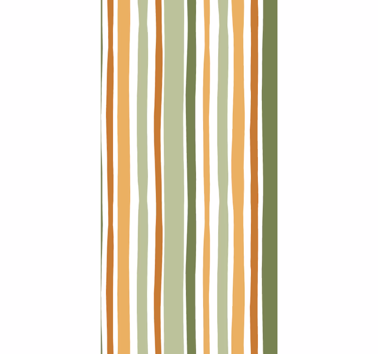 Papier peint ligne horizontale motifs rayés - TenStickers