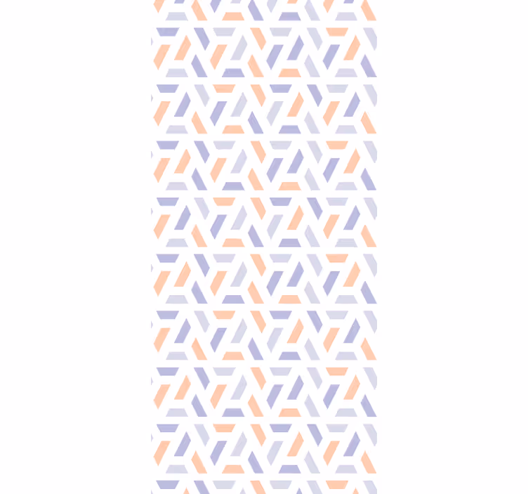 Papier peint formes géometriques réseau à chevrons - TenStickers