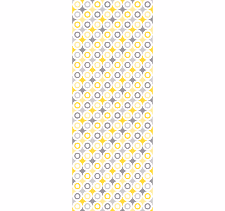 Papier peint cercles motif circulaire - TenStickers