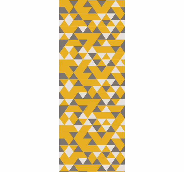 Papier peint formes géométriques triangles ensemble - TenStickers