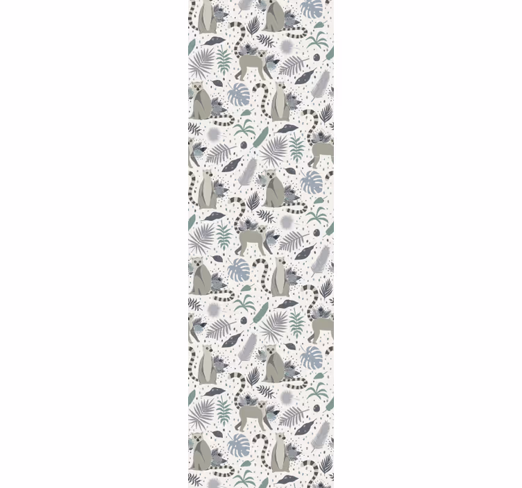 Papier peint animaux motifs de créatures sauvages de safari - TenStickers