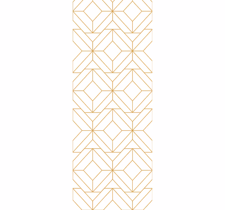 Papier peint formes géometriques cubes géométriques - TenStickers