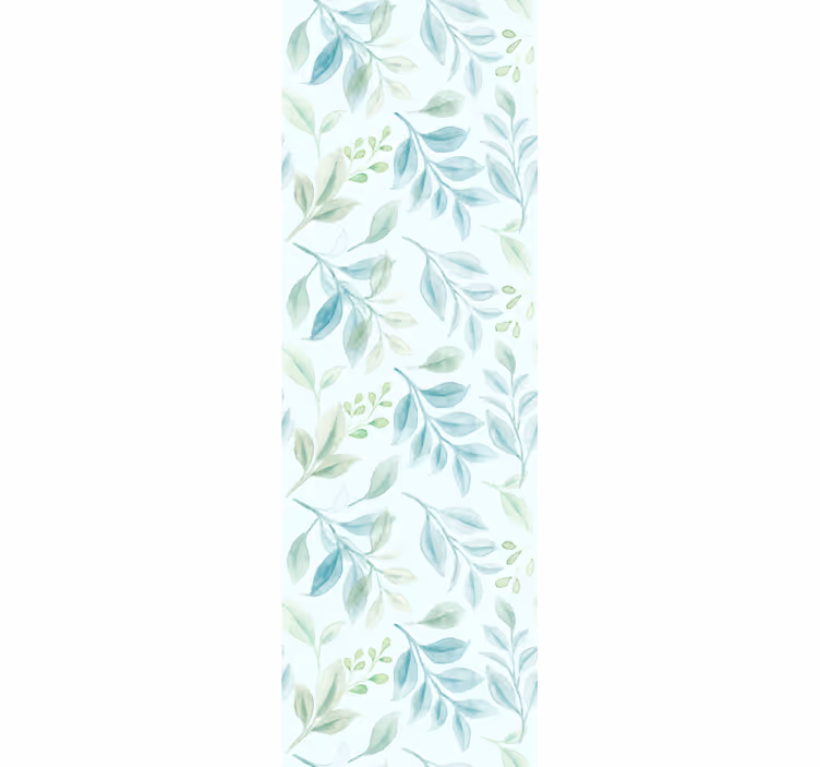 Papier peint feuillage foliage raffiné - TenStickers