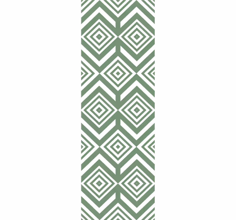Papier peint formes géométriques diamants - TenStickers