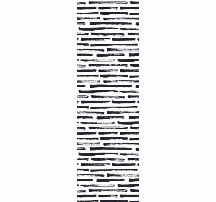 Papier peint ligne horizontale motif à rayures abstraites - TenStickers