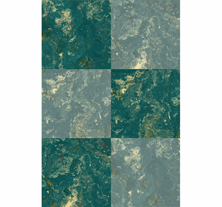 Papier peint effet marbre carrés marbrés - TenStickers