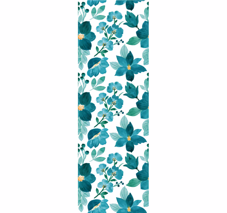Papier peint floral floraison botanique florale - TenStickers