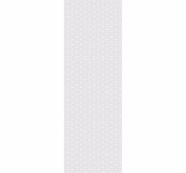 Papier peint formes géometriques treillis géométrique - TenStickers