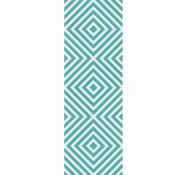 Papier peint formes géométriques motif diamant éclatant - TenStickers