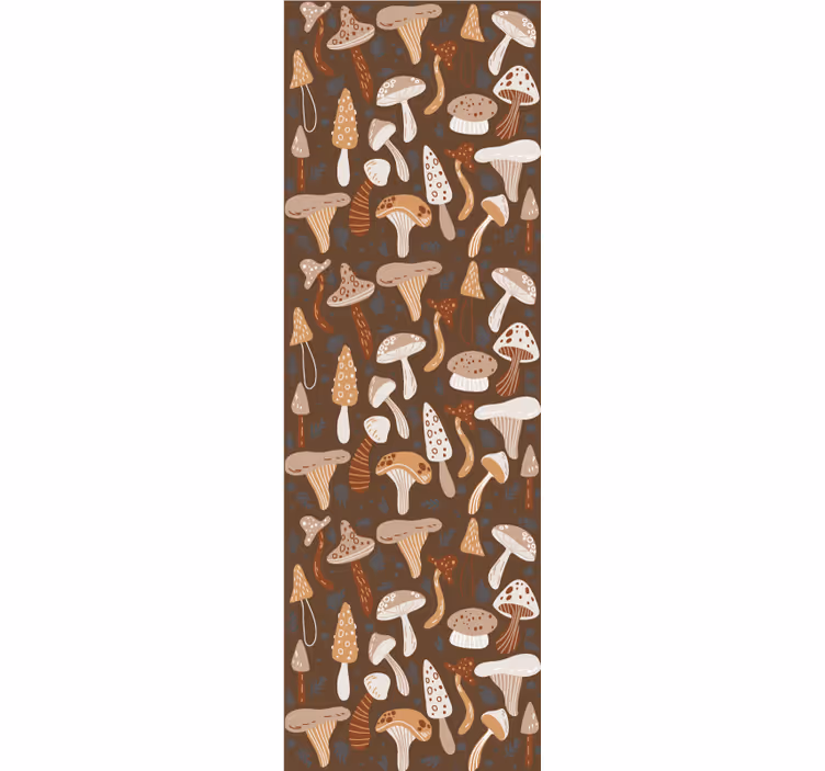 Papier peint nature mélange de champignons - TenStickers