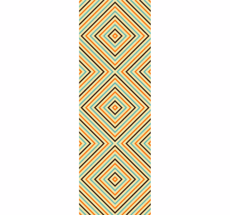 Papier peint formes géometriques losange géométrique - TenStickers