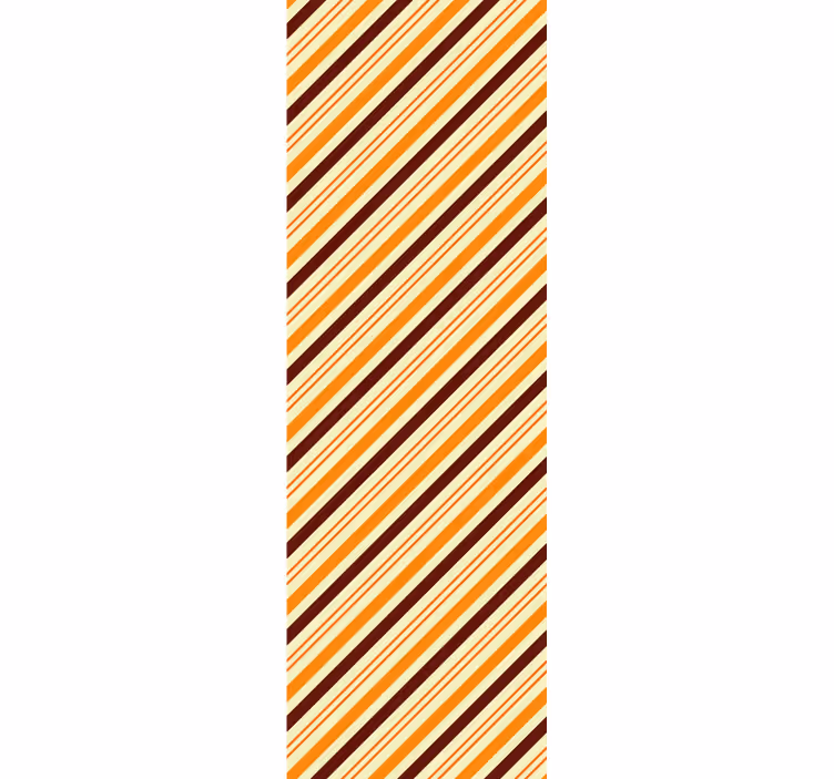 Papier peint ligne horizontale motif à rayures diagonales - TenStickers