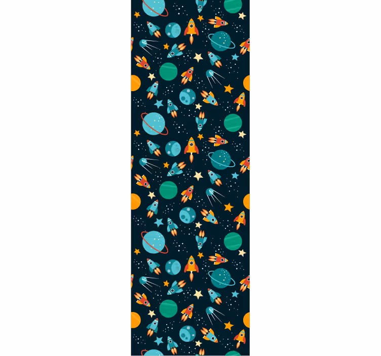 Papier peint étoiles scène d'exploration spatiale - TenStickers