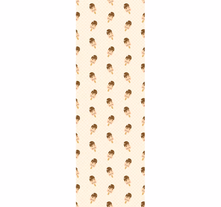 Papier peint chambre bébé adorables cornets de glace - TenStickers