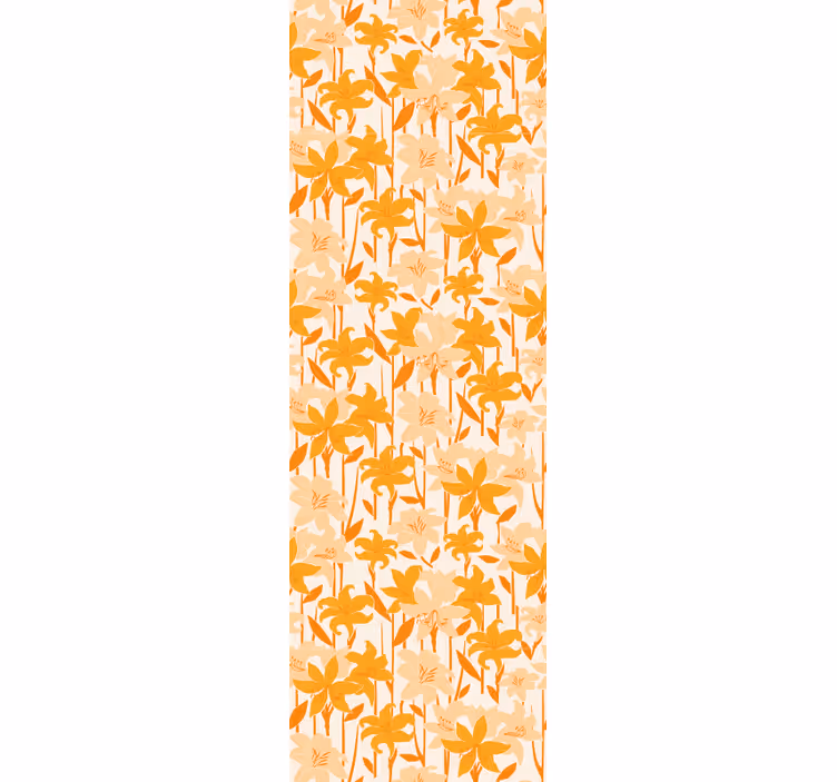 Papier peint feuillage design automnal - TenStickers
