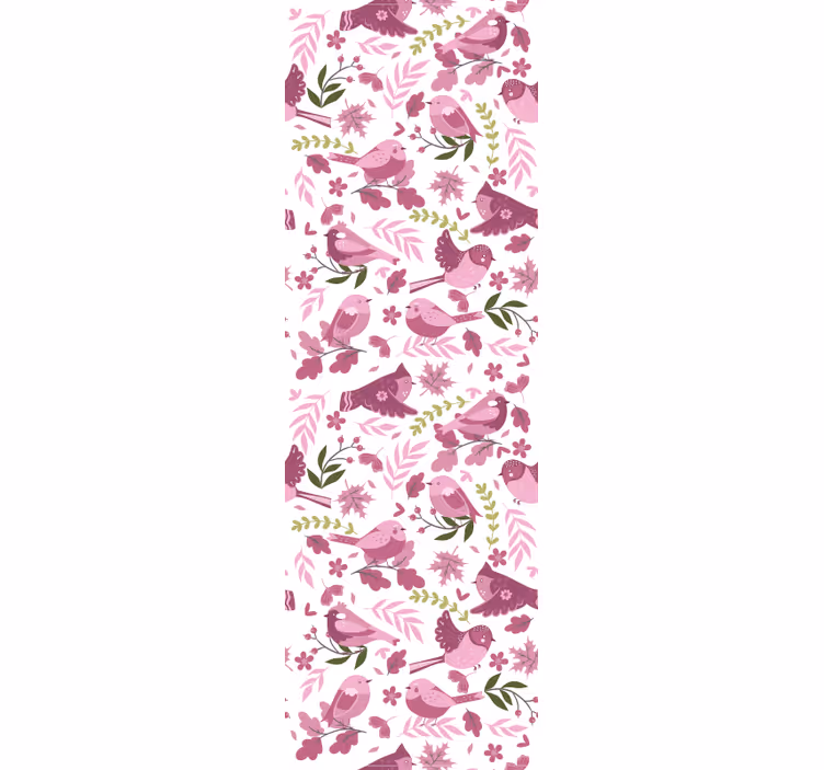Papier peint oiseaux illustration d'oiseau - TenStickers
